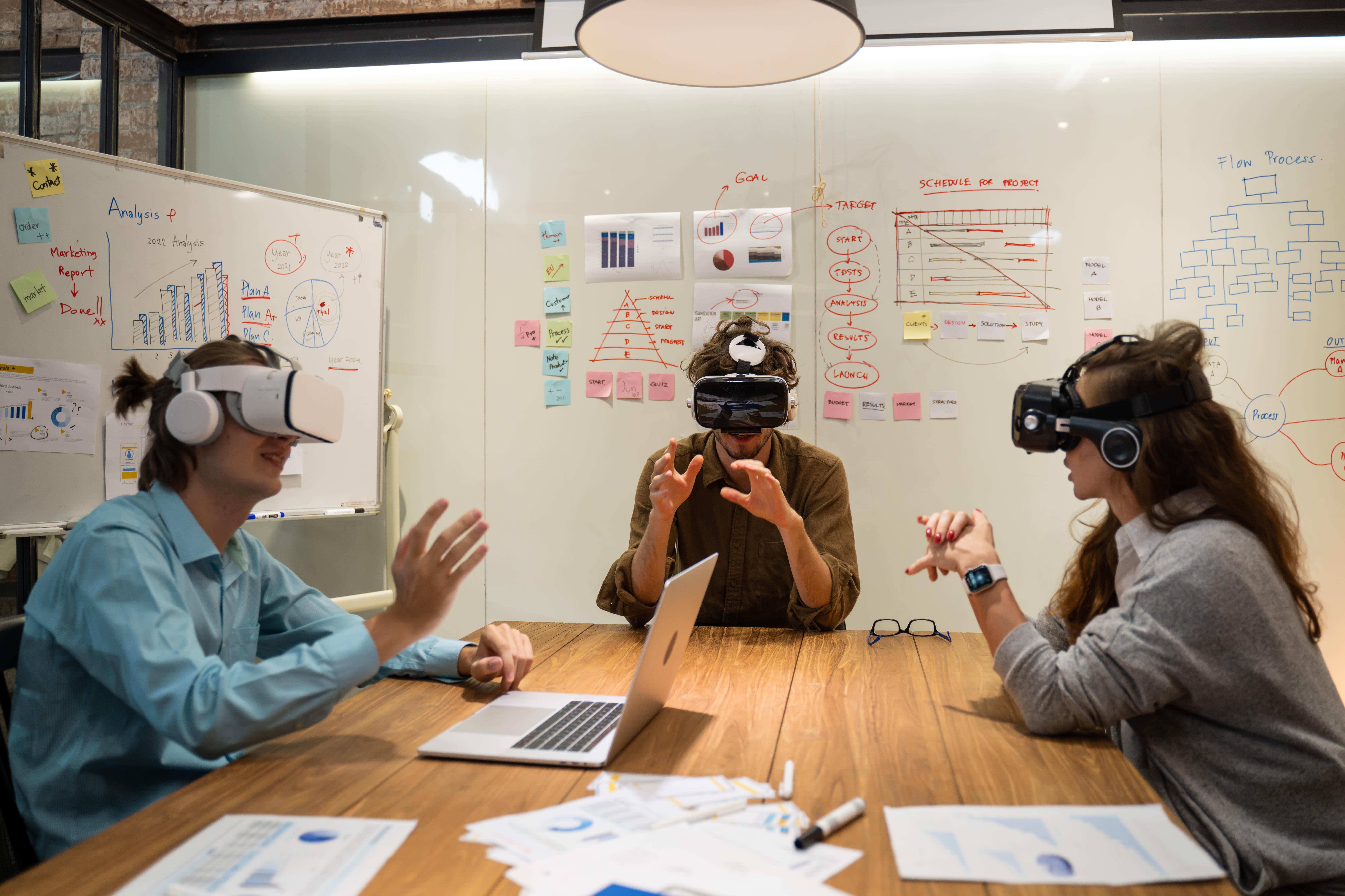 Réalité virtuelle pour innover au travail